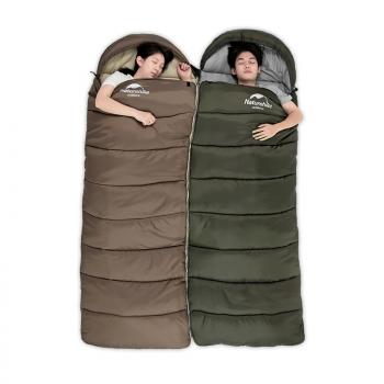 4 559 р. Мешок спальный Naturehike U350, (190х30)х75 см, (правый) (ТК: +1C), коричневый Naturehike nh20msd07-gu350  с доставкой в г. Майкоп. Увеличить фотографию 9