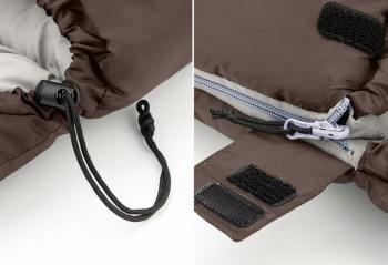 4 269 р. Мешок спальный Naturehike U350, (190х30)х75 см, (левый) (ТК: +1C), коричневый Naturehike nh20msd07-gu350-l  с доставкой в г. Майкоп. Увеличить фотографию 4