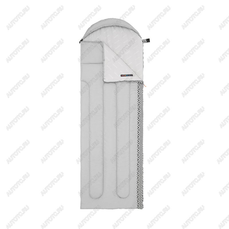 4 919 р. Мешок спальный Naturehike Envelope Down L 250, (190+30)x75 см, (левый) (ТК: +9C), серый Naturehike nh21msd07-gl250-l  с доставкой в г. Майкоп