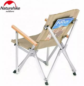 6 449 р. Кресло туристическое Naturehike, складное черное, до 120 кг Naturehike nh19jj004-bl  с доставкой в г. Майкоп. Увеличить фотографию 2