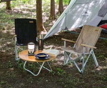 6 449 р. Кресло туристическое Naturehike, складное, хаки, до 120 кг Naturehike nh19jj004-kh  с доставкой в г. Майкоп. Увеличить фотографию 4