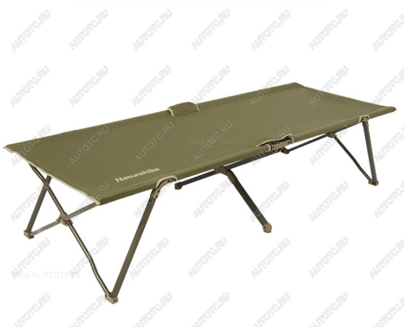 8 249 р. Раскладушка Naturehike XJC14, 205х73х49 см, до 120 кг, зеленая Naturehike cnh22ju033-regr  с доставкой в г. Майкоп