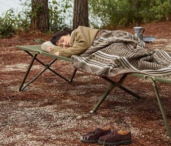 8 249 р. Раскладушка Naturehike XJC14, 205х73х49 см, до 120 кг, зеленая Naturehike cnh22ju033-regr  с доставкой в г. Майкоп. Увеличить фотографию 4