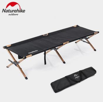 9 599 р. Раскладушка Naturehike XJC03, 196х64х43 см, до 150 кг, черная Naturehike nh19x003-c-bl  с доставкой в г. Майкоп. Увеличить фотографию 3