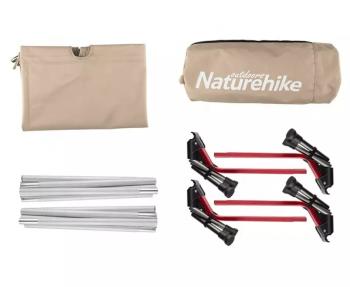14 249 р. Раскладушка Naturehike XJC07 190х65х20 см, до 120 кг, зеленая Naturehike nh20jj021-agr  с доставкой в г. Майкоп. Увеличить фотографию 3