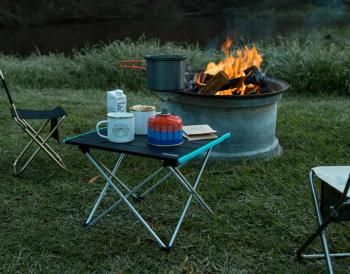 4 309 р. Стол туристический Naturehike складной, 68х46х40,5 см, серый Naturehike nh19z008-z-g  с доставкой в г. Майкоп. Увеличить фотографию 7