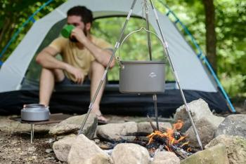 2 249 р. Тренога Naturehike для котелка Naturehike nh17s00s-g-sl  с доставкой в г. Майкоп. Увеличить фотографию 5