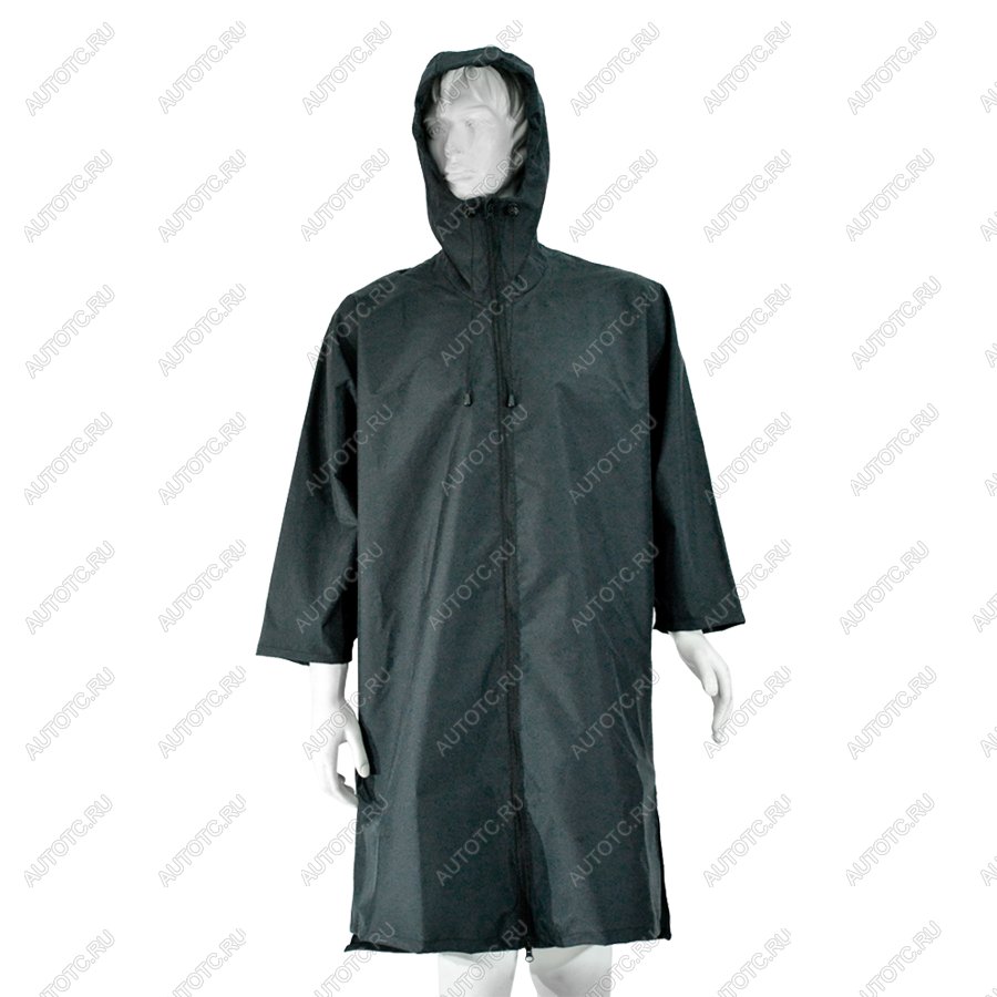 6 389 р. Дождевик-пончо BTrace Rain Zipper 52-56 (Черный) BTrace v0631-xxl-b  с доставкой в г. Майкоп