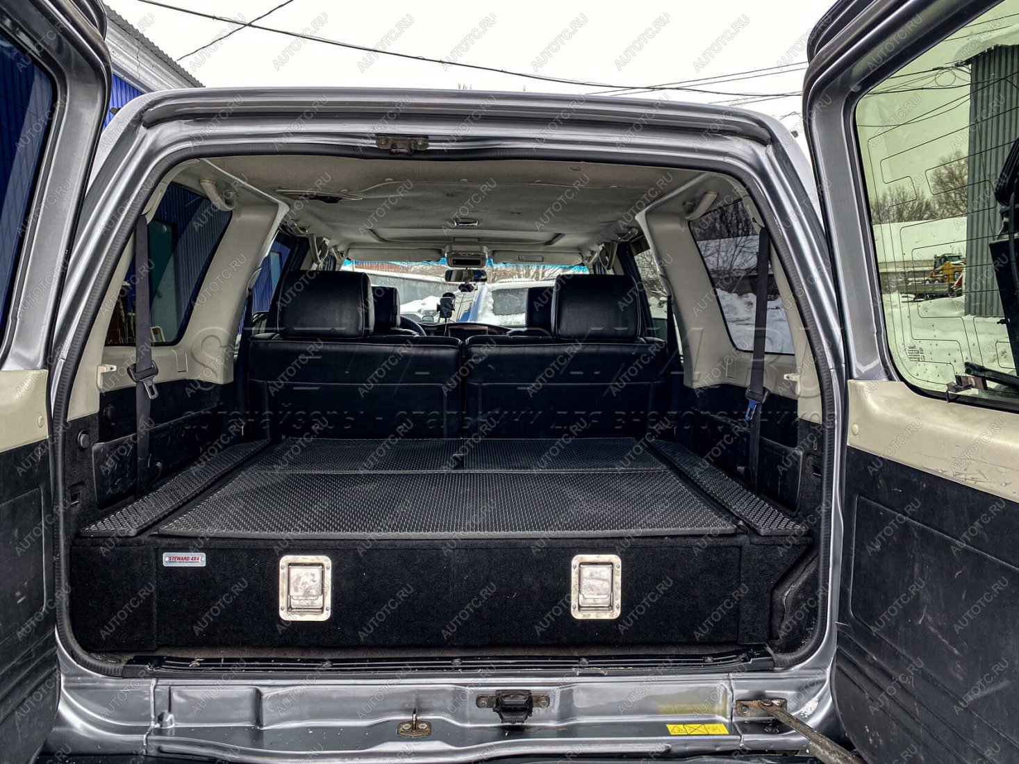 34 999 р. Органайзер в багажник для Nissan Patrol Y61 "Премиум" Стюард нп61прем  с доставкой в г. Майкоп
