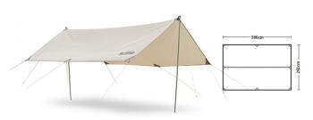 7 139 р. Тент кемпинговый Naturehike 3Х5 м., серебристый Naturehike nh20tm006-slv35  с доставкой в г. Майкоп. Увеличить фотографию 4