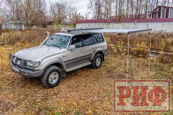 31 999 р. Маркиза автомобильная РИФ 2,5х2,5 м полуавтомат (винил) темно-серая РИФ rif5306-2525v  с доставкой в г. Майкоп. Увеличить фотографию 30