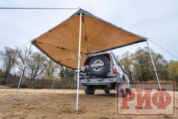 25 749 р. Маркиза автомобильная РИФ комбинированная (прямоугольная с веерной частью) 2,0х2,5 м (левая) РИФ rifavf0720250601  с доставкой в г. Майкоп. Увеличить фотографию 8