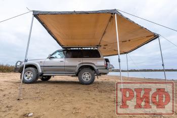 25 749 р. Маркиза автомобильная РИФ комбинированная (прямоугольная с веерной частью) 2,0х2,5 м (левая) РИФ rifavf0720250601  с доставкой в г. Майкоп. Увеличить фотографию 7
