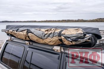 25 759 р. Маркиза автомобильная РИФ комбинированная (прямоугольная с веерной частью) 2,0х2,5 м (правая) РИФ rifavf0720250602  с доставкой в г. Майкоп. Увеличить фотографию 14