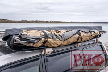 26 189 р. Маркиза автомобильная РИФ комбинированная (прямоугольная с веерной частью) 2,0х2,0 м (левая) РИФ rifavf072520601  с доставкой в г. Майкоп. Увеличить фотографию 11