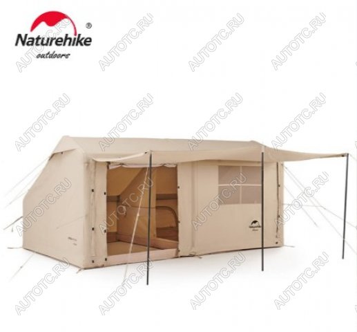 132 999 р. Палатка Naturehike надувная Extend Air 12 Y , песочная Naturehike cnh22zp008-cv  с доставкой в г. Майкоп