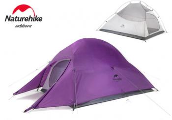 13 299 р. Палатка Naturehike Cloud Up 2-местная, алюминиевый каркас, пурпурный Naturehike nh17t001-t-tpur  с доставкой в г. Майкоп. Увеличить фотографию 1