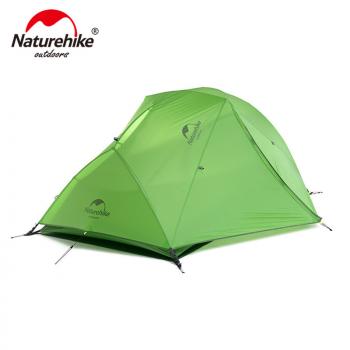 19 519 р. Палатка Naturehike Star-river Si 2-местная, алюминиевый каркас, сверхлегкая, зеленый Naturehike nh17t012-t-dgr  с доставкой в г. Майкоп. Увеличить фотографию 1