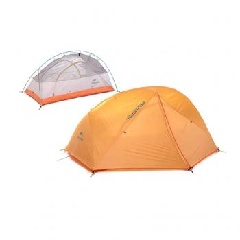 13 699 р. Палатка Naturehike Star-river Si 2-местная, алюминиевый каркас, сверхлегкая, оранжевая Naturehike nh17t012-t-dor  с доставкой в г. Майкоп. Увеличить фотографию 2
