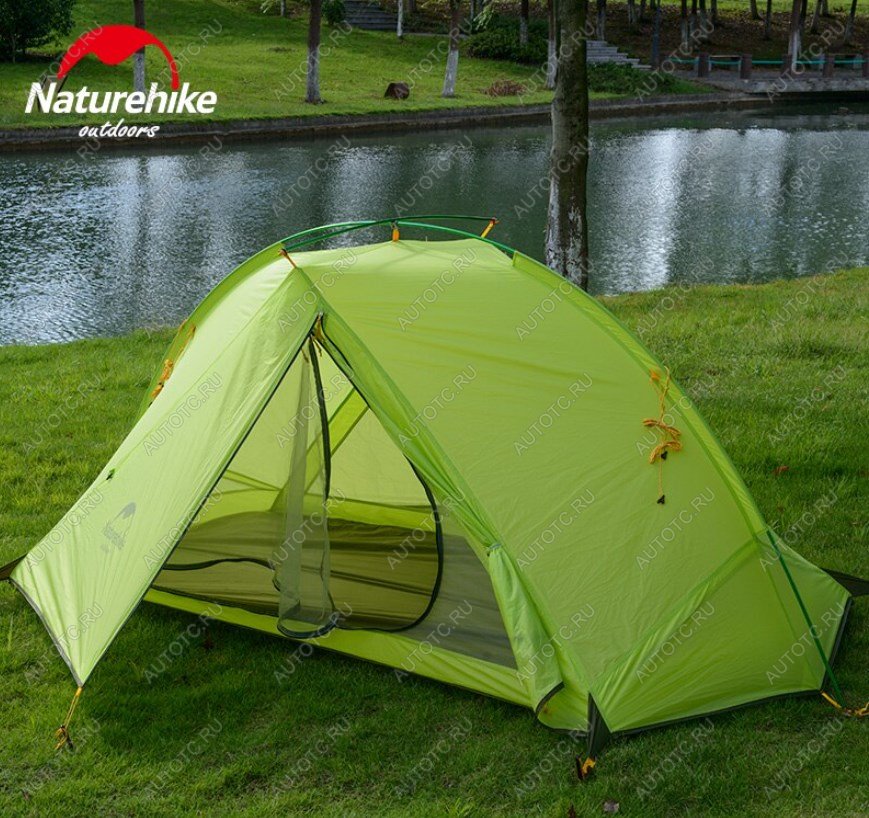 12 659 р. Палатка Naturehike Tagar Si 1-местная, алюминиевый каркас, сверхлегкая, зеленая Naturehike nh17t140-j-fgr  с доставкой в г. Майкоп