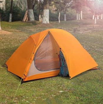 13 899 р. Палатка Naturehike Cycling Si 2-местная, алюминиевый каркас, сверхлегкая, оранжевая Naturehike nh18a180-d-2dor  с доставкой в г. Майкоп. Увеличить фотографию 6