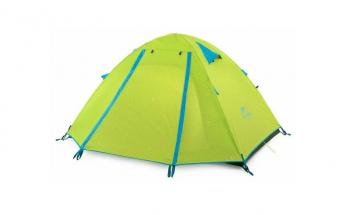 8 969 р. Палатка Naturehike P-Series 2-местная, алюминиевый каркас, салатовый Naturehike nh18z022-p-2dgr  с доставкой в г. Майкоп. Увеличить фотографию 1
