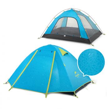 9 839 р. Палатка Naturehike P-Series 2-местная, алюминиевый каркас, голубая Naturehike nh18z022-p-2sbl  с доставкой в г. Майкоп. Увеличить фотографию 3