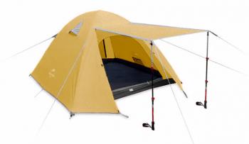 8 749 р. Палатка Naturehike P-Series 2-местная, алюминиевый каркас, желтая Naturehike nh18z022-p-2ye  с доставкой в г. Майкоп. Увеличить фотографию 2