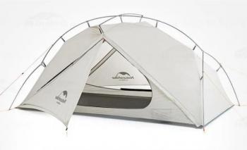 13 669 р. Палатка Naturehike VIK Si, 2-местная, алюминиевый каркас, белая Naturehike nh19zp003-1-2w  с доставкой в г. Майкоп. Увеличить фотографию 1