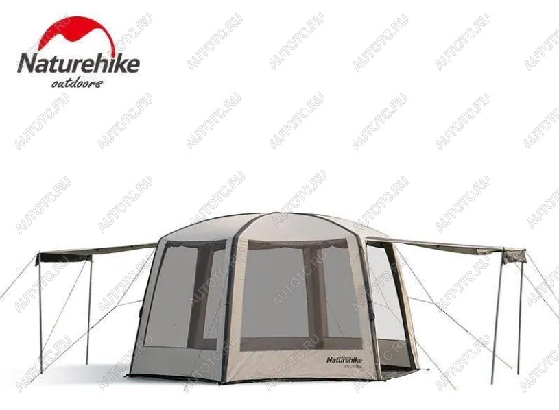 62 219 р. Палатка-шатер Naturehike, надувной каркас, золотистый Naturehike nh20tm002-gold  с доставкой в г. Майкоп