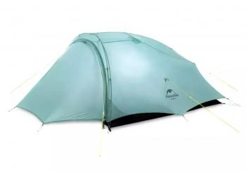 14 609 р. Палатка Naturehike Outdoor 2-местная, алюминиевый каркас, сверхлегкая, голубой Naturehike nh20zp091-2lbl  с доставкой в г. Майкоп. Увеличить фотографию 1