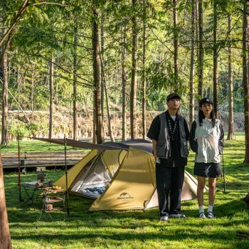 14 159 р. Палатка Naturehike Butterfly 2-местная, алюминиевый каркас, желто-коричневый Naturehike nh21yw132-yebr  с доставкой в г. Майкоп. Увеличить фотографию 8