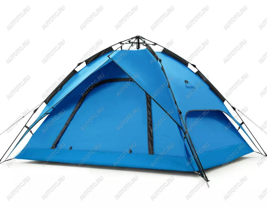 9 179 р. Палатка Naturehike 4-местная, быстросборная, синяя Naturehike nh21zp008-4bl  с доставкой в г. Майкоп