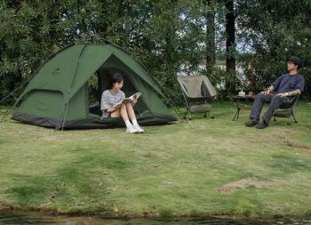 9 179 р. Палатка Naturehike 4-местная, быстросборная, зеленая Naturehike nh21zp008-4fgr  с доставкой в г. Майкоп. Увеличить фотографию 27