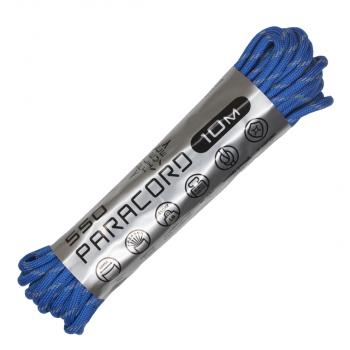 379 р. Паракорд 550 CORD nylon 10м световозвращающий (blue) CORD 550.n10.lm.bl  с доставкой в г. Майкоп. Увеличить фотографию 1