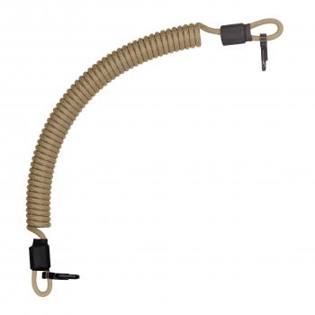 399 р. Страховочный тренчик CORD из паракорда с 2 карабинами (tan) CORD tr.kk.t  с доставкой в г. Майкоп. Увеличить фотографию 1