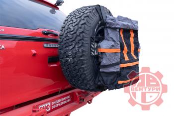 10 119 р. Сумка для вещей на запасное колесо черная Telawei Telawei reartyrebagpl  с доставкой в г. Майкоп. Увеличить фотографию 10