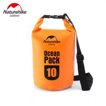 899 р. Гермомешок Naturehike Ocean Pack 10 л. (оранжевый) Naturehike fs15m010-j-10or  с доставкой в г. Майкоп. Увеличить фотографию 2
