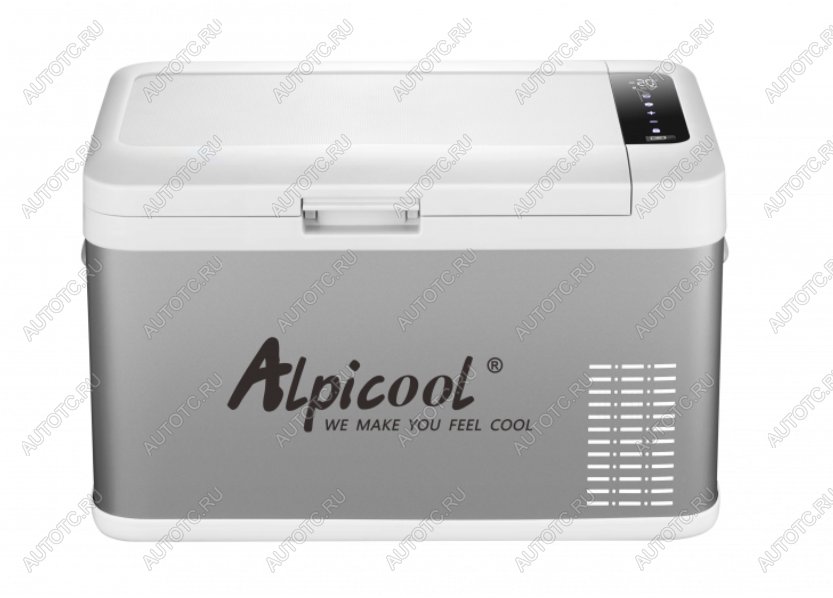 20 189 р. Холодильник автомобильный ALPICOOL MK-25 25л 1224 В ALPICOOL 990249  с доставкой в г. Майкоп