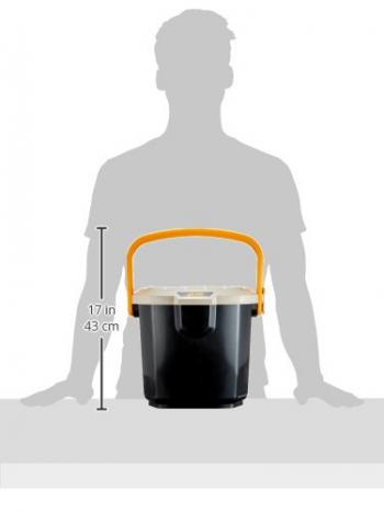 1 699 р. Ящик экспедиционный IRIS RV BOX Bucket 15B, ORCHERBLACK, 15 литров 34x31,5x27,5 см. IRIS OHYAMA bucket 15bo  с доставкой в г. Майкоп. Увеличить фотографию 4