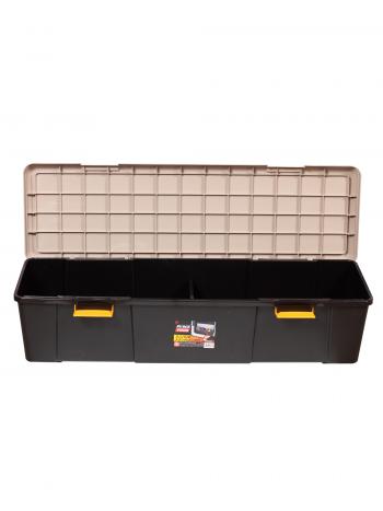 5 549 р. Ящик экспедиционный IRIS RV BOX 1150D, ORCHERBLACK, 78 литров 115x35x28 см. IRIS OHYAMA rv1150do  с доставкой в г. Майкоп. Увеличить фотографию 3