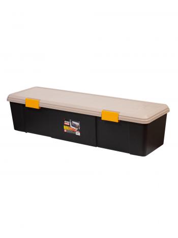 5 549 р. Ящик экспедиционный IRIS RV BOX 1150D, ORCHERBLACK, 78 литров 115x35x28 см. IRIS OHYAMA rv1150do  с доставкой в г. Майкоп. Увеличить фотографию 1