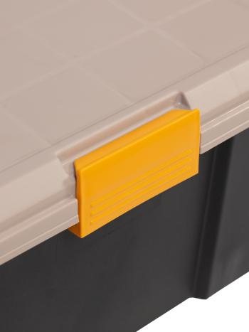 5 549 р. Ящик экспедиционный IRIS RV BOX 1150D, ORCHERBLACK, 78 литров 115x35x28 см. IRIS OHYAMA rv1150do  с доставкой в г. Майкоп. Увеличить фотографию 4