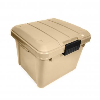 2 269 р. Ящик экспедиционный IRIS RV BOX 400, бежевый, 28 литров 42x37,5x33 см. IRIS OHYAMA rv400b  с доставкой в г. Майкоп. Увеличить фотографию 4