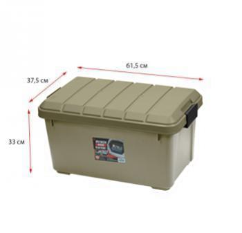 4 639 р. Ящик экспедиционный IRIS RV BOX 600, 40 литров 61,5x37,5x33 см. Хаки IRIS OHYAMA rv600kh  с доставкой в г. Майкоп. Увеличить фотографию 6