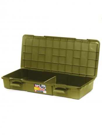 3 899 р. Ящик экспедиционный IRIS RV BOX 900F, 30 литров 90x40x15 см. Хаки IRIS OHYAMA rv900fkh  с доставкой в г. Майкоп. Увеличить фотографию 2