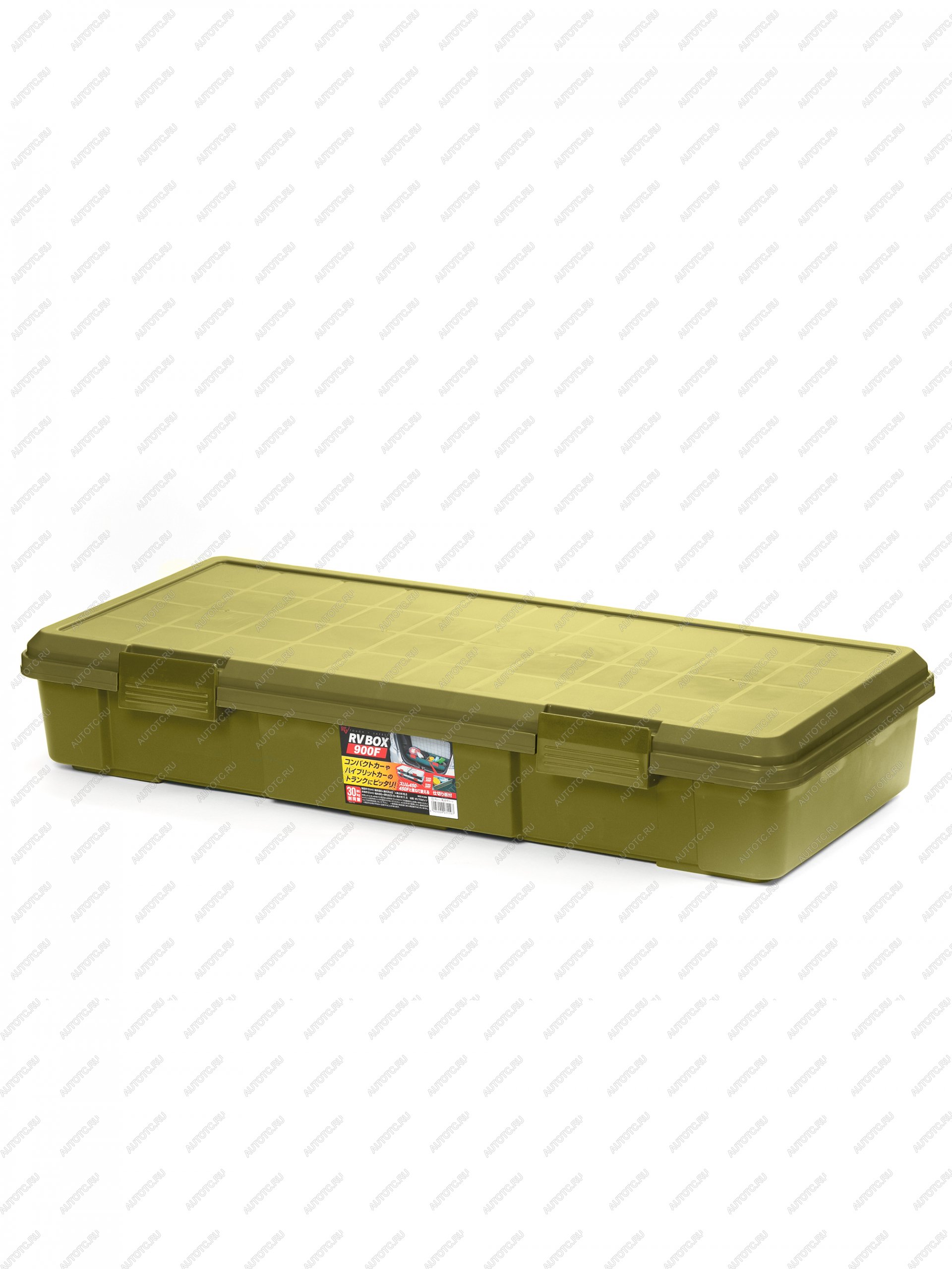 3 899 р. Ящик экспедиционный IRIS RV BOX 900F, 30 литров 90x40x15 см. Хаки IRIS OHYAMA rv900fkh  с доставкой в г. Майкоп