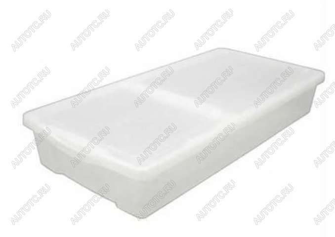 3 879 р. Короб для хранения IRIS UNDER-BED PLASTIC BOX 46л, прозрачный IRIS OHYAMA ub950cl  с доставкой в г. Майкоп