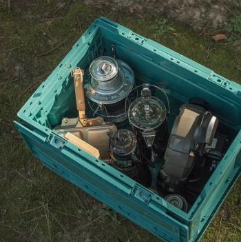 2 969 р. Ящик туристический Naturehike 25 л, трансформер, зеленый Naturehike nh20sj036-dgr25l  с доставкой в г. Майкоп. Увеличить фотографию 2