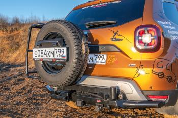 7 189 р. Лестница РИФ для установки на запасное колесо РИФ-обвес rif000-60000  с доставкой в г. Майкоп. Увеличить фотографию 5